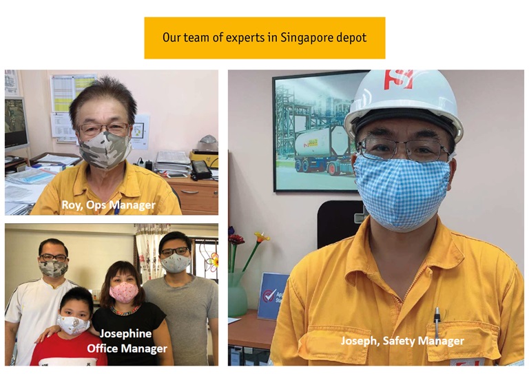 Singapore depot team of experts